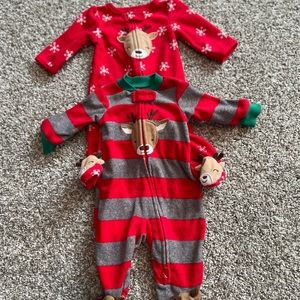 Newborn boy sleepers